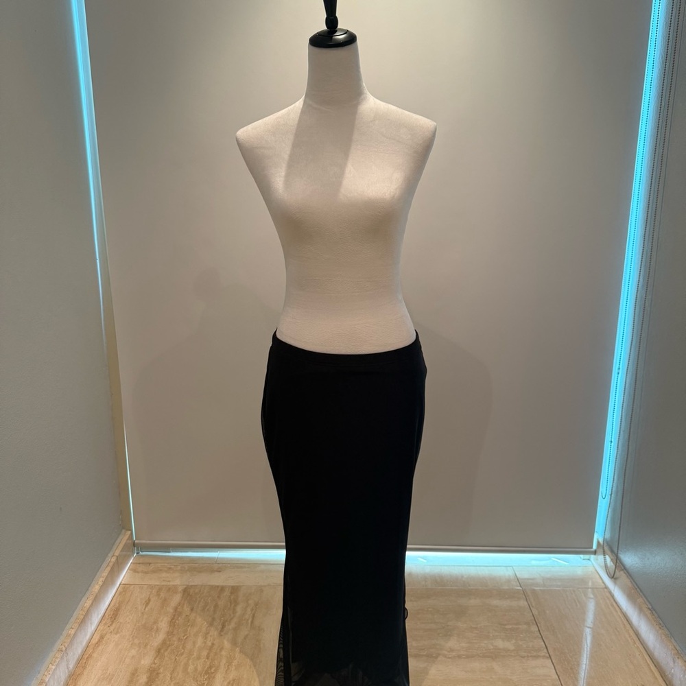 ROMWE Black Pencil Skirt